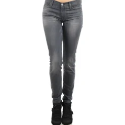 Jeans^7 for all Mankind - THE SKINNY DARK STARS PAVE Gris