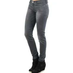 Jeans^7 for all Mankind - THE SKINNY DARK STARS PAVE Gris