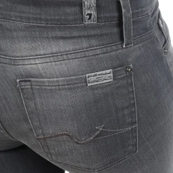 Jeans^7 for all Mankind - THE SKINNY DARK STARS PAVE Gris
