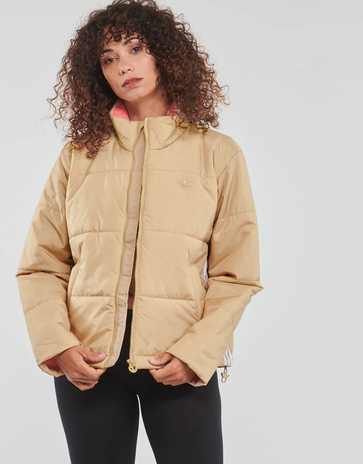 Manteaux^adidas Originals - SHORT PUFFER beigemagique