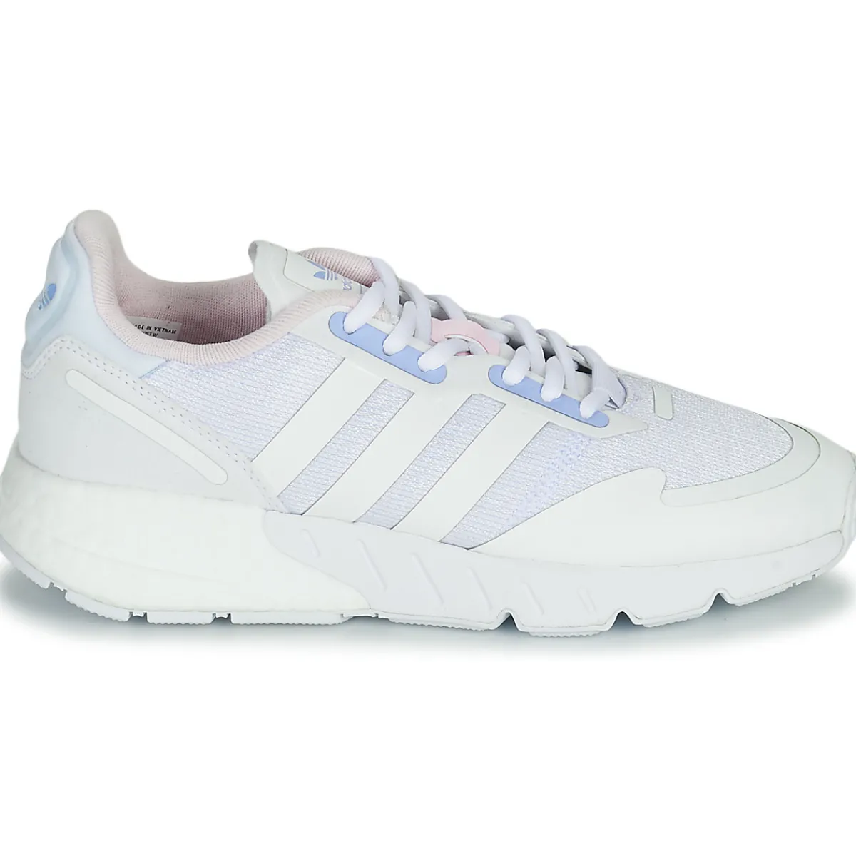 Baskets Mode^adidas Originals - ZX 1K BOOST W Blanc