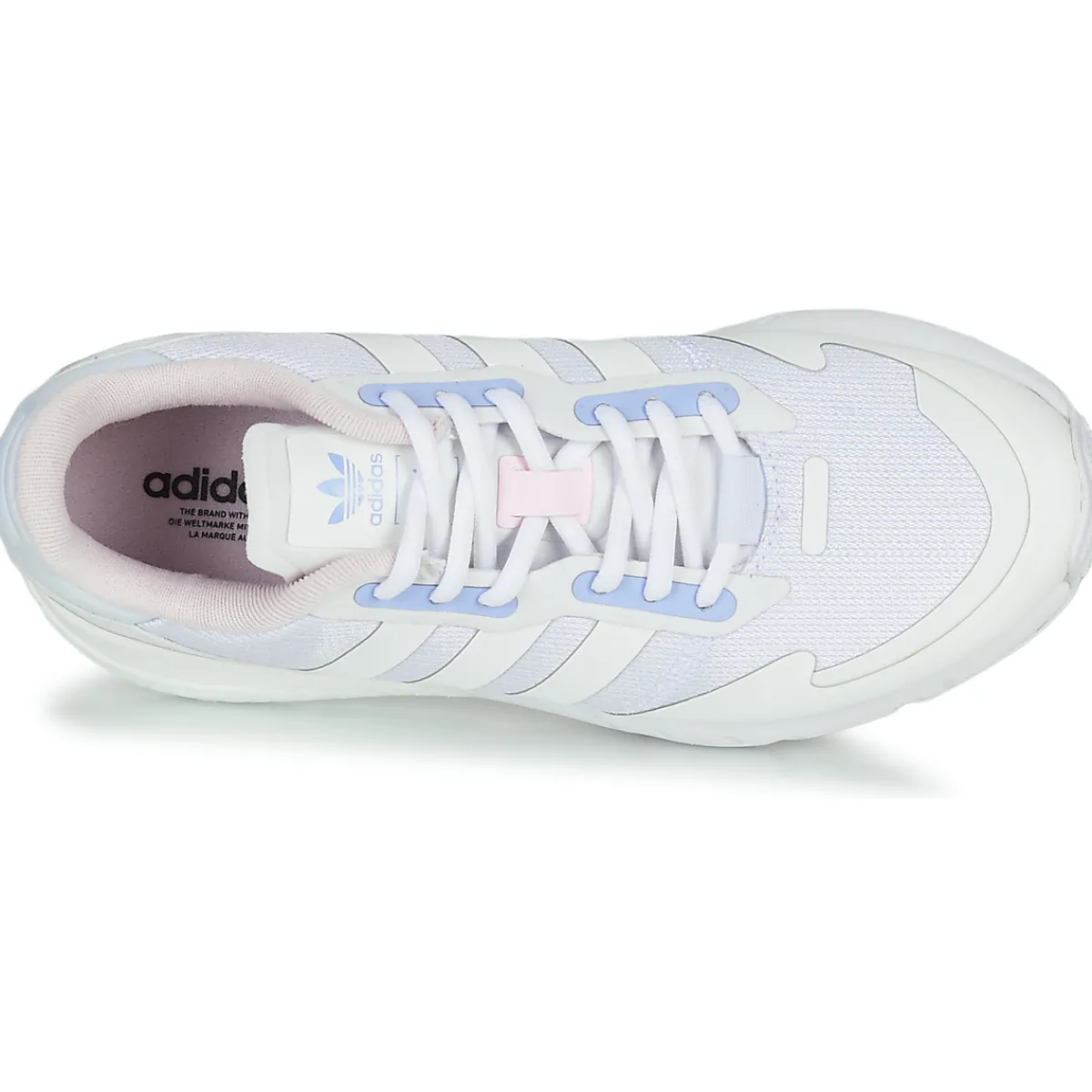 Baskets Mode^adidas Originals - ZX 1K BOOST W Blanc