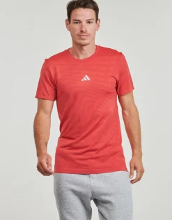 T-shirts & Polos^adidas Performance - Gym+ Training Seamless T-Shirt Rouge