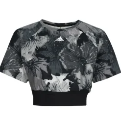 T-shirts & Polos^adidas Performance - W AOP CRP TEE noir