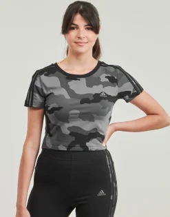 T-shirts & Polos^Adidas Sportswear - Essentials 3-Stripes Camo Print Baby T-Shirt Noir