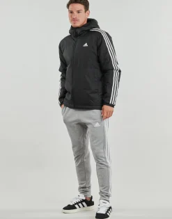 Manteaux^Adidas Sportswear - Essentials 3-Stripes Insulated Hooded Jacket Noir