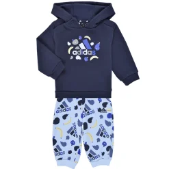 Ensembles Enfant^Adidas Sportswear - Essentials Allover Print Jogger Set Marine