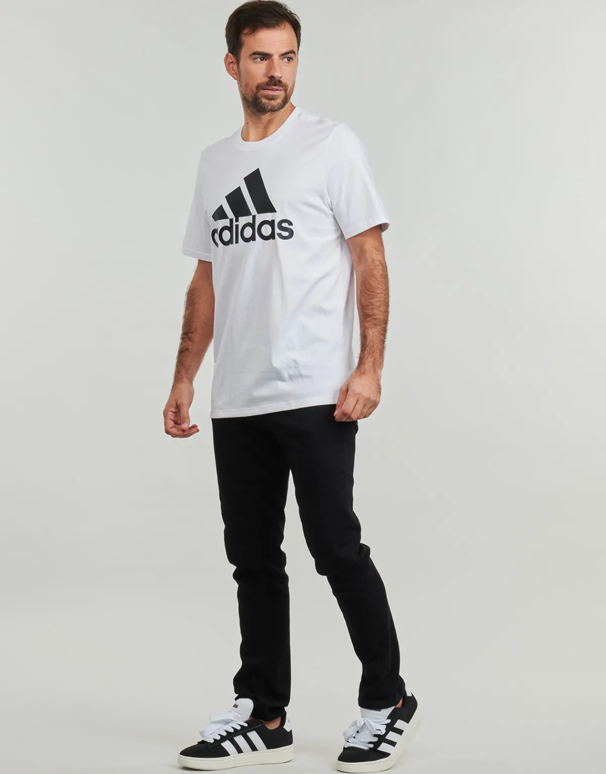 T-shirts & Polos^Adidas Sportswear - Essentials Single Jersey Big Logo T-Shirt Blanc