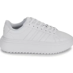Baskets Mode^Adidas Sportswear - GRAND COURT PLATFORM Blanc