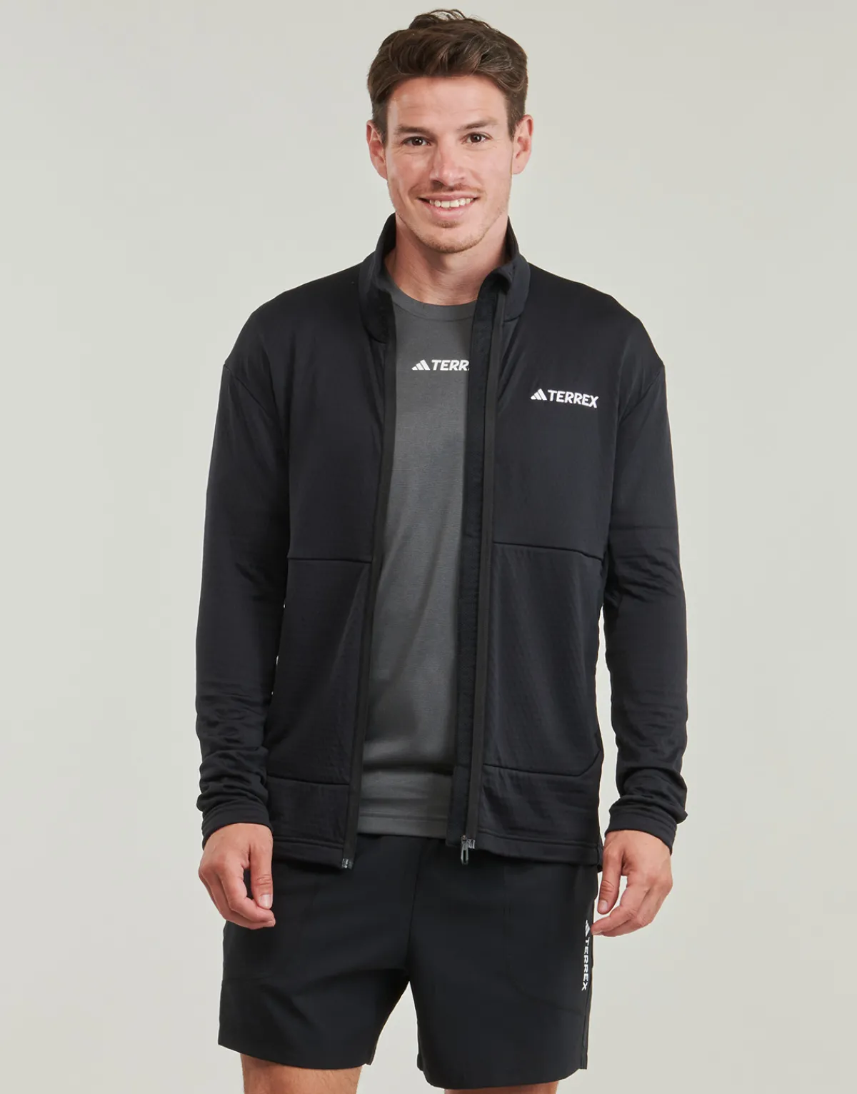 Joggings & Survêtements^adidas TERREX - Multi Light Fleece Full-Zip Jacket Noir
