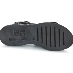 Sandales Et Nu-pieds^Airstep / A.S.98 - CORAL BUCKLE Noir
