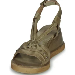 Sandales Et Nu-pieds^Airstep / A.S.98 - CORAL STRAP Kaki
