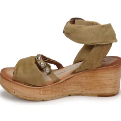 Sandales Et Nu-pieds^Airstep / A.S.98 - NOA STRAP II Kaki