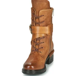 Bottines / Boots^Airstep / A.S.98 - NOVASUPER LACE Camel
