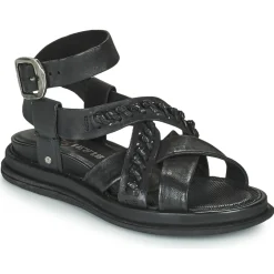 Sandales Et Nu-pieds^Airstep / A.S.98 - POLA CROSS Noir