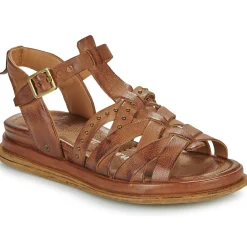 Sandales Et Nu-pieds^Airstep / A.S.98 - SPOON CROSSED Camel