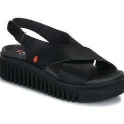Sandales Et Nu-pieds^Art - BRIGHTON Noir