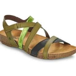 Sandales Et Nu-pieds^Art - I BREATHE Kaki