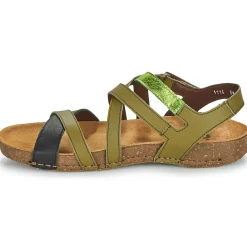Sandales Et Nu-pieds^Art - I BREATHE Kaki