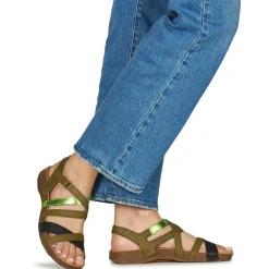 Sandales Et Nu-pieds^Art - I BREATHE Kaki