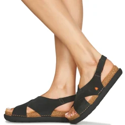 Sandales Et Nu-pieds^Art - RHODES Noir