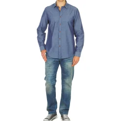 Chemises^Ben Sherman - BEMA00490 Bleu