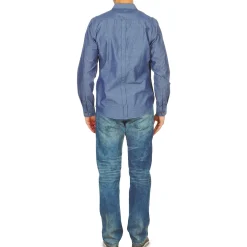 Chemises^Ben Sherman - BEMA00490 Bleu