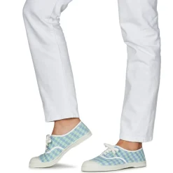 Baskets Mode^Bensimon - SUMMER CHECKS Bleu