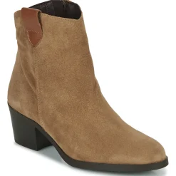 Bottines / Boots^Betty London - BIOUTI Camel