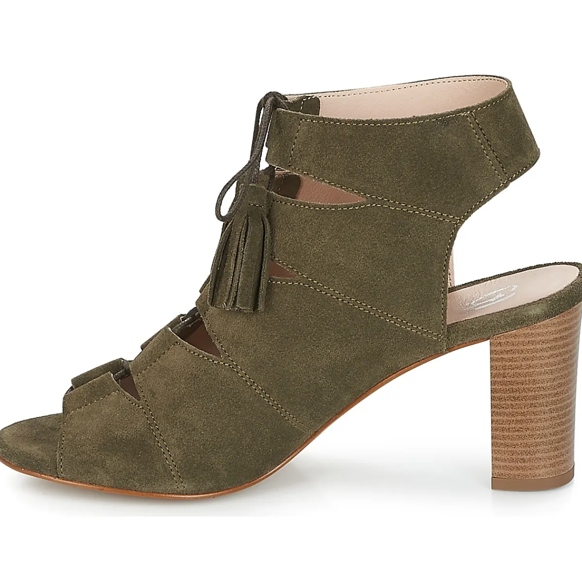 Sandales Et Nu-pieds^Betty London - EVENE Kaki