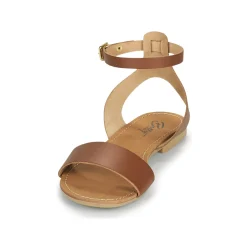 Sandales Et Nu-pieds^Betty London - GIMY Camel