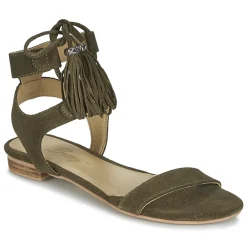 Sandales Et Nu-pieds^Betty London - IKARA Kaki