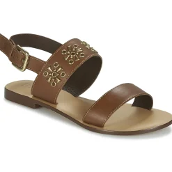 Sandales Et Nu-pieds^Betty London - IKIMI Marron