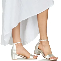Sandales Et Nu-pieds^Betty London - JOY Argenté