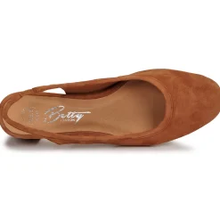 Escarpins^Betty London - OMMINE Cognac