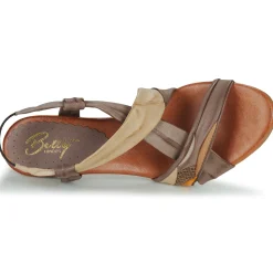Sandales Et Nu-pieds^Betty London - POULOI Camel