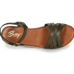Sandales Et Nu-pieds^Betty London - WALA Kaki