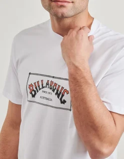 T-shirts & Polos^Billabong - ARCH SS Blanc
