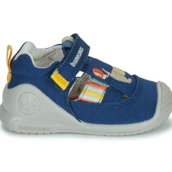 Sandales Et Nu-pieds^Biomecanics - BIAGETO CANVAS Bleu