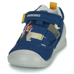 Sandales Et Nu-pieds^Biomecanics - BIAGETO CANVAS Bleu
