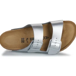 Mules / Sabots^BIRKENSTOCK - Arizona Birko-FlorSilver-Regular