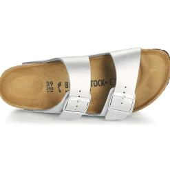 Mules / Sabots^BIRKENSTOCK - Arizona Birko-FlorSilver-Narrow