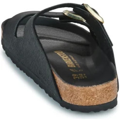 Mules / Sabots^BIRKENSTOCK - Arizona Birko-FlorSaffianoBlack-Regular