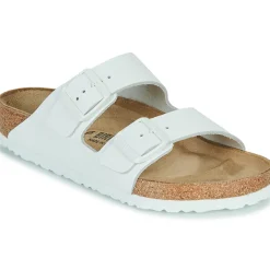 Mules / Sabots^BIRKENSTOCK - Arizona NaturalLeatherWhite-Regular