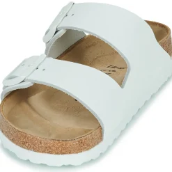 Mules / Sabots^BIRKENSTOCK - Arizona NaturalLeatherWhite-Regular