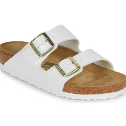 Mules / Sabots^BIRKENSTOCK - Arizona Birko-FlorPatentWhite-Regular