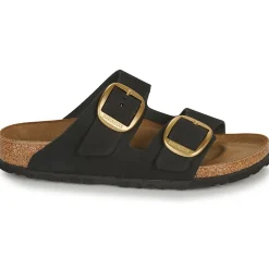 Mules / Sabots^BIRKENSTOCK - Arizona Big Buckle NubuckBlack-Narrow
