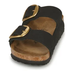 Mules / Sabots^BIRKENSTOCK - Arizona Big Buckle NubuckBlack-Narrow