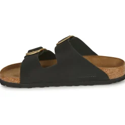 Mules / Sabots^BIRKENSTOCK - Arizona Big Buckle NubuckBlack-Narrow