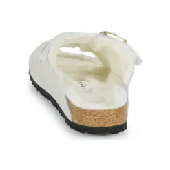 Mules / Sabots^BIRKENSTOCK - Arizona Shearling LEVE Antique White LAF Beige